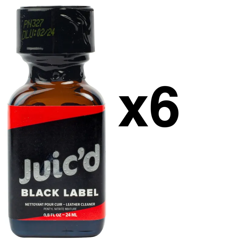 BGP Leather Cleaner JUIC'D BLACK LABEL 24ml x6